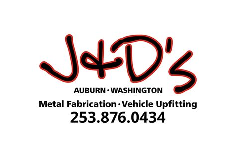 j & d metal fabrication auburn wa|j in latin.